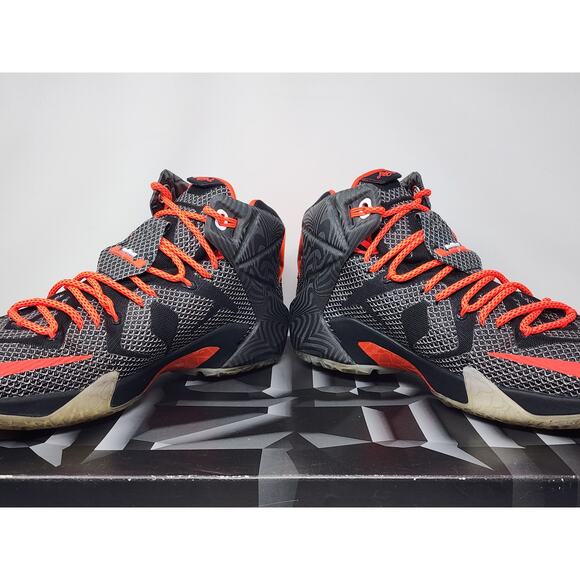 Nike LeBron 12 COURT VISION 684593-016 Size 11 WORN - Picture 6 of 8